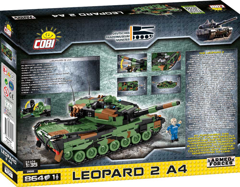 COBI Leopard 2A4 2618