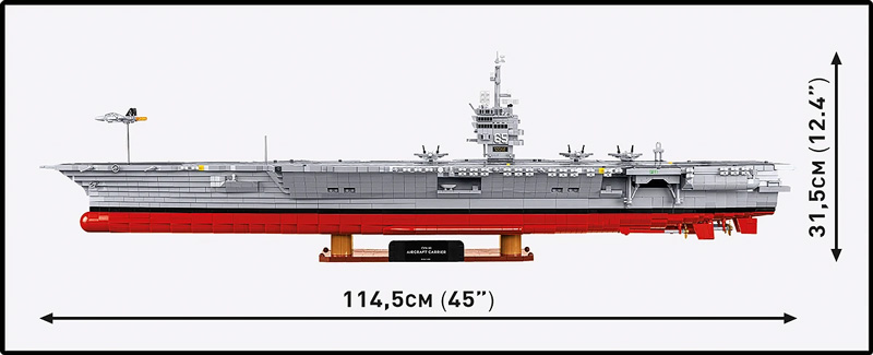 COBI 4869 CVN-65 Aircraft Carrier