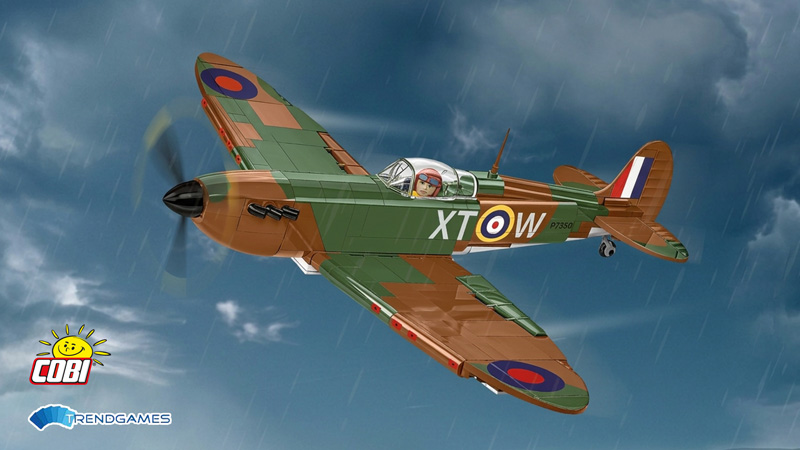 COBI 5778 Supermarine Spitfire MK. II P7350 Titel