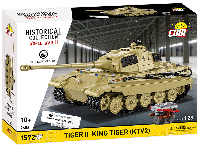 COBI 2686 Tiger II King Tiger (KTV2)