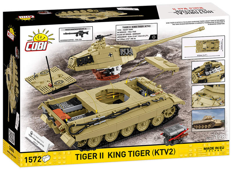 COBI 2686 Tiger II King Tiger (KTV2)