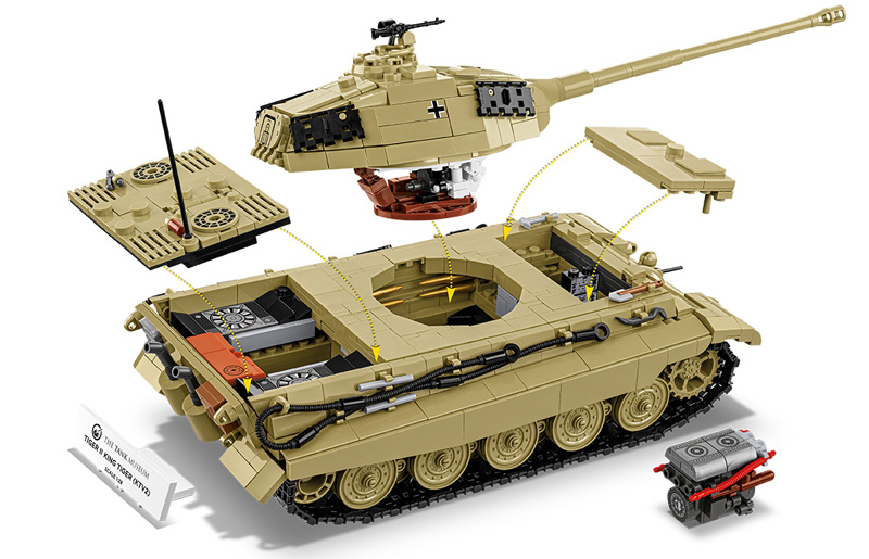 COBI 2686 Tiger II King Tiger (KTV2)