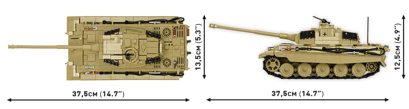 COBI 2686 Tiger II King Tiger (KTV2)