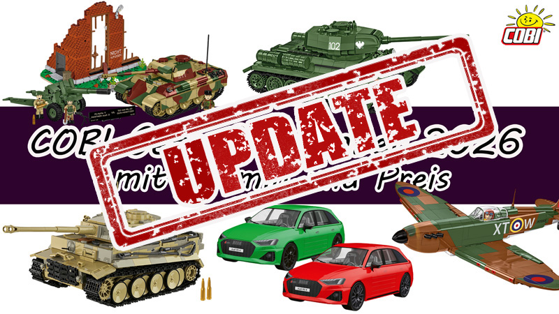 COBI Neuheiten September 2026 Update Titel