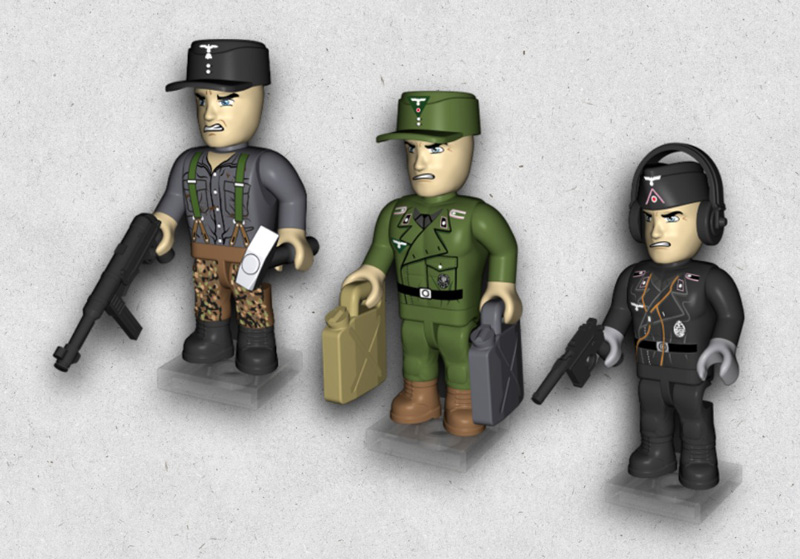 COBI German Tank Crew (2066)