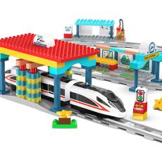 CaDA C31021W Bullet Train (Baby Blocks) mit Motor und Sensoren