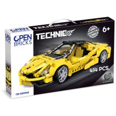 Open Bricks Sports Car Yellow (OB-WS0902)