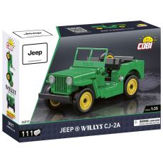 COBI 24517 Jeep Willys CJ-2A Grün