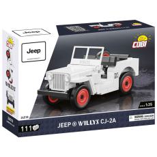 COBI 24518 Jeep Willys CJ-2A Weiß