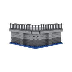 Stone Heap 4002 Hafenmodul Außenkurve