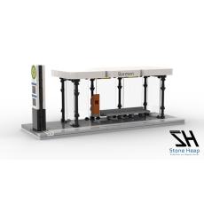 Stone Heap 017 Moderne Bushaltestelle