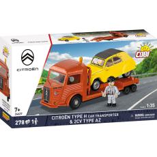 COBI 24627 Citroën Type H (1947-1981) Car Transporter