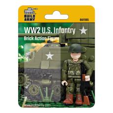 BuildArmy BAF005 WW2 US-Infanteriesoldat (Mid-Figur)