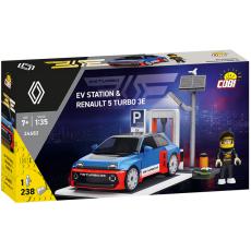 COBI 24682 Renault 5 Turbo 3E & EV Station