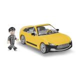 COBI 1804 Action Town: Sports Car Yellow Cabrio