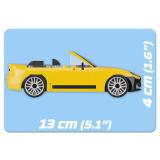 COBI 1804 Action Town: Sports Car Yellow Cabrio