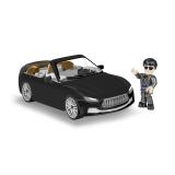 COBI 1803 Action Town: Sports Car Black Cabrio