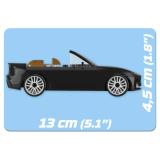 COBI 1803 Action Town: Sports Car Black Cabrio