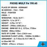 COBI 5722 Focke Wulf FW190 A5