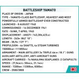 COBI 4833 Battleship Yamato