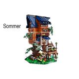 CaDA C66004W Four Seasons Three House (1155 Teile)