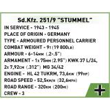 COBI 2283 Sd.Kfz.251/9 Stummel