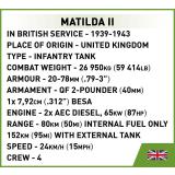COBI 2284 Battle of Arras 1940 Matilda II vs Panzer 38t