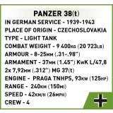 COBI 2284 Battle of Arras 1940 Matilda II vs Panzer 38t