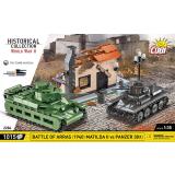 COBI 2284 Battle of Arras 1940 Matilda II vs Panzer 38t