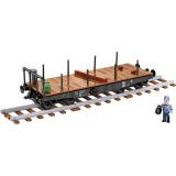 COBI 6284 German Railway Schwerer Plattformwagen Typ SSYS