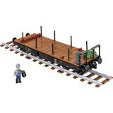 COBI 6284 German Railway Schwerer Plattformwagen Typ SSYS