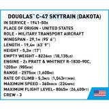 COBI 5743 Douglas C-47 Skytrain (Dakota)