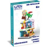 Open Bricks Süsswaren Geschäft / Candy-Store OB-WS0347B