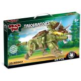 Open Bricks Triceratops • Dinosaurier aus Klemmbausteinen