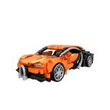 Open Bricks Sports Car Orange (OB-WS0904)