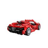 Open Bricks Sports Car Red (OB-WS0905)