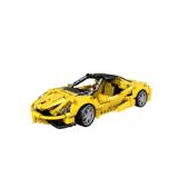 Open Bricks Sports Car Yellow (OB-WS0902)