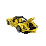 Open Bricks Sports Car Yellow (OB-WS0902)