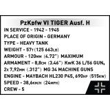 COBI 2801 Panzerkampfwagen VI Tiger 131 Panzer Executive Edition