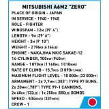 COBI 5861 Mitsubishi A6M2 Zero