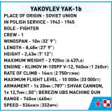 COBI 5863 Yakovlev YAK-1B