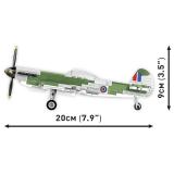 COBI 5865 Supermarine Spitfire MK. XVI Bubbletop