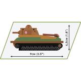 COBI 3093 SOMUA S-35 Nano Panzer Serie I