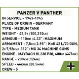 COBI 3099 Panzer V Panther - Nano Panzer Serie II