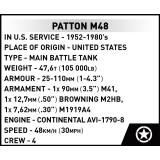 COBI 3104 Patton M48 - Nano Panzer Serie II