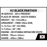 COBI 3107 K2 Black Panther - Nano Panzer Serie II