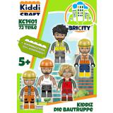 Kiddicraft KC1401 KIDDIZ Figuren-Pack Bautruppe