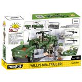 COBI 2297 Willys MB & Trailer (1:35)