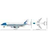 COBI 26610 Boeing 747 AIR FORCE ONE