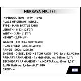 COBI 2621 Merkava Mk.I / II